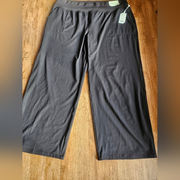 Womens Plus Size Wide Leg Pants - Picture 1 of 5